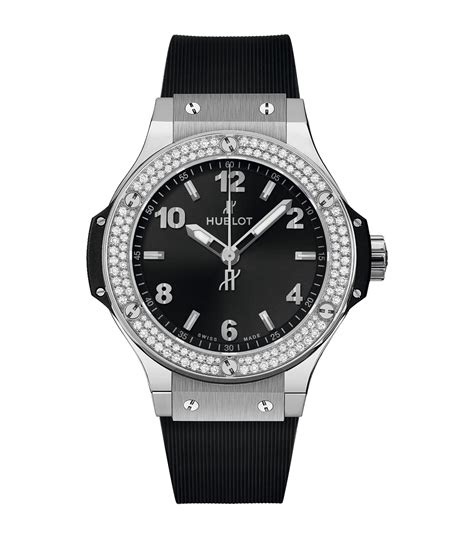 hublot watch with diamonds|big bang steel diamonds 38mm.